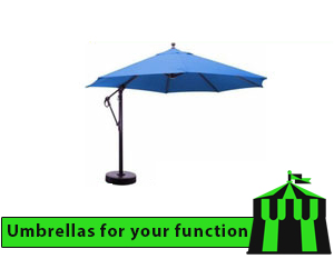 Outdoor Umbrellas for Events