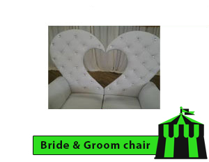 Bride and Groom Chair