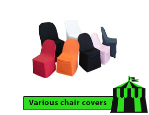 Chair Covers and Tiebacks