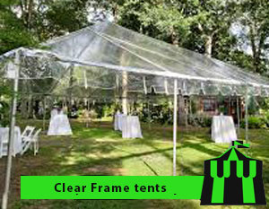 Clear Frame Tent - 5m x 5m
