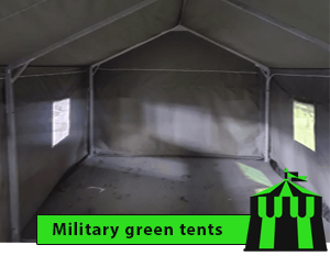 Bush Military style Tents